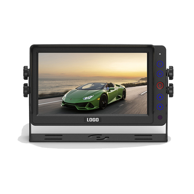 7” HD car monitoring monitor with touch buttons