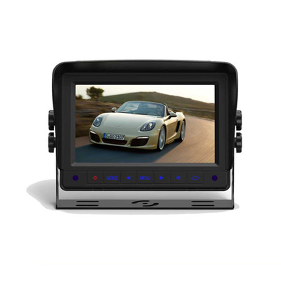 7”HD car monitoring monitor with touch buttons
