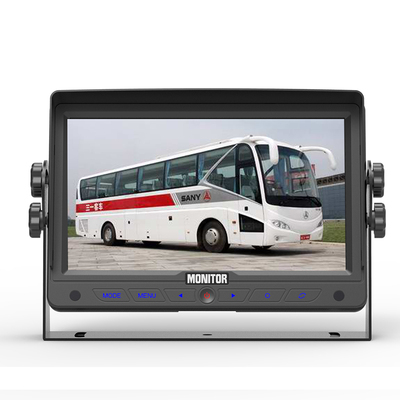 7” HD car monitoring monitor with touch buttons